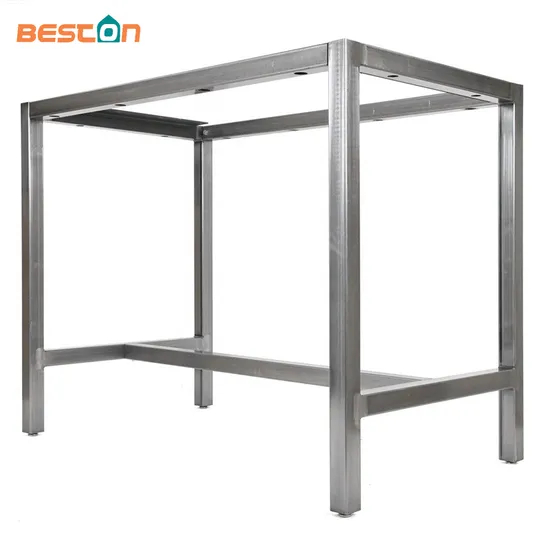 Modern Office Desk Laptop Dining Table Steel Table Frame