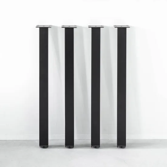 Adjustable Furniture Hardware Fashion Design Round Metal Height Feet Table Legs