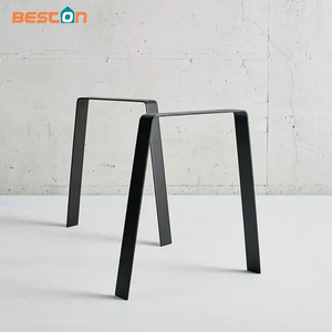 Wholesale Wrought Iron L Shape Dining Table Legs