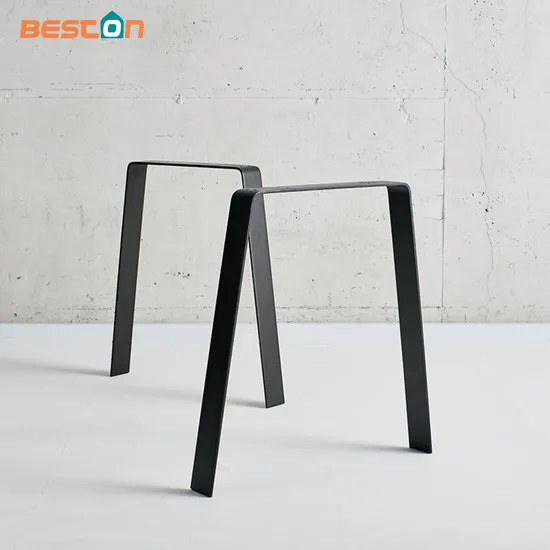 Wholesale Wrought Iron L Shape Dining Table Legs