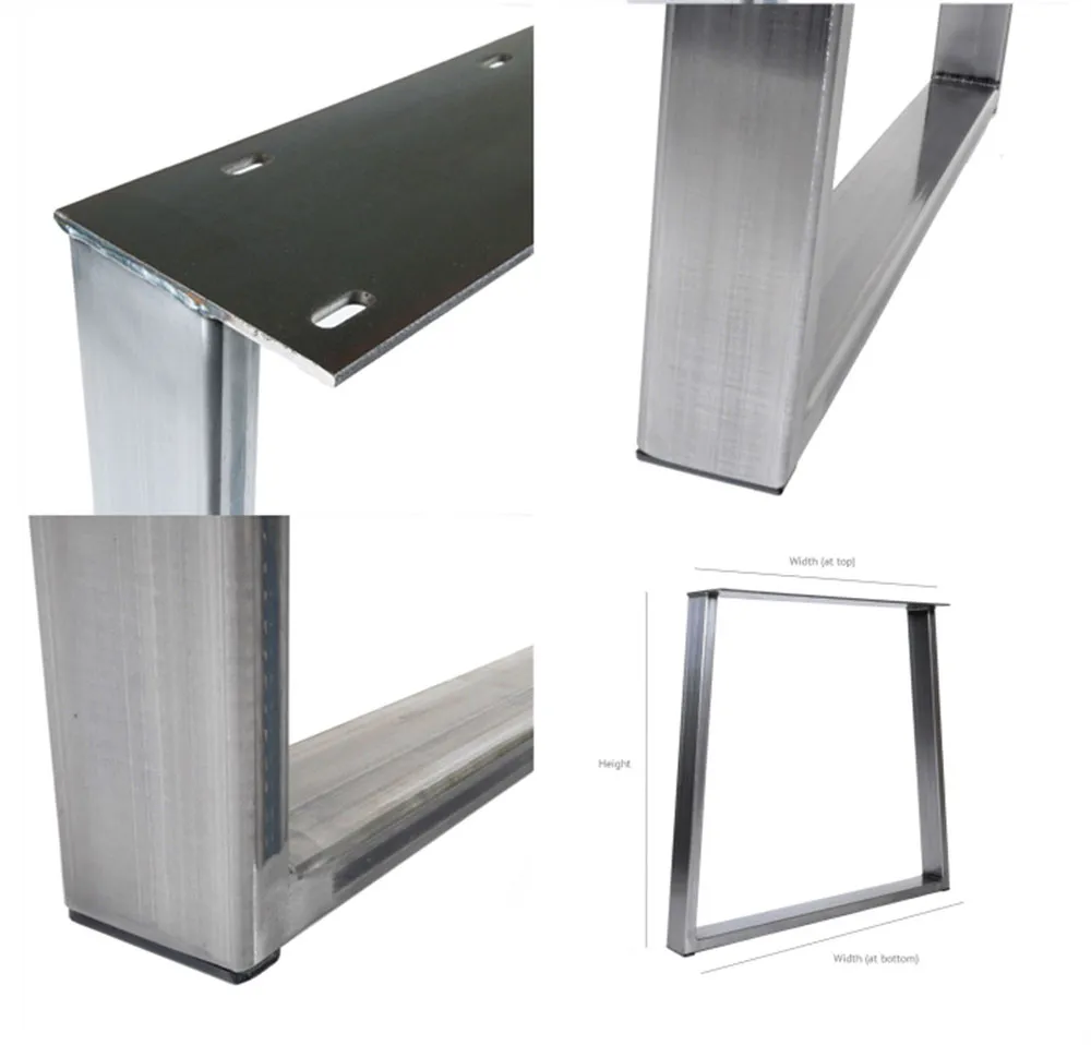 Modern Base Bench Feet Coffee Square Dining Table Legs