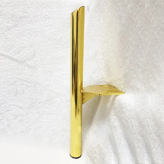 Sofa Feet Chromed Steel Furniture Cabinet Leg Metal Rose Gold Sofa Legs