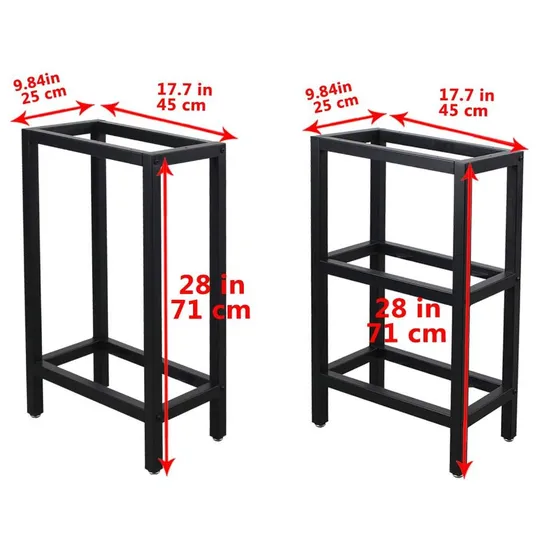 Designs Available Custom Made Adjustable Dining Table Leg