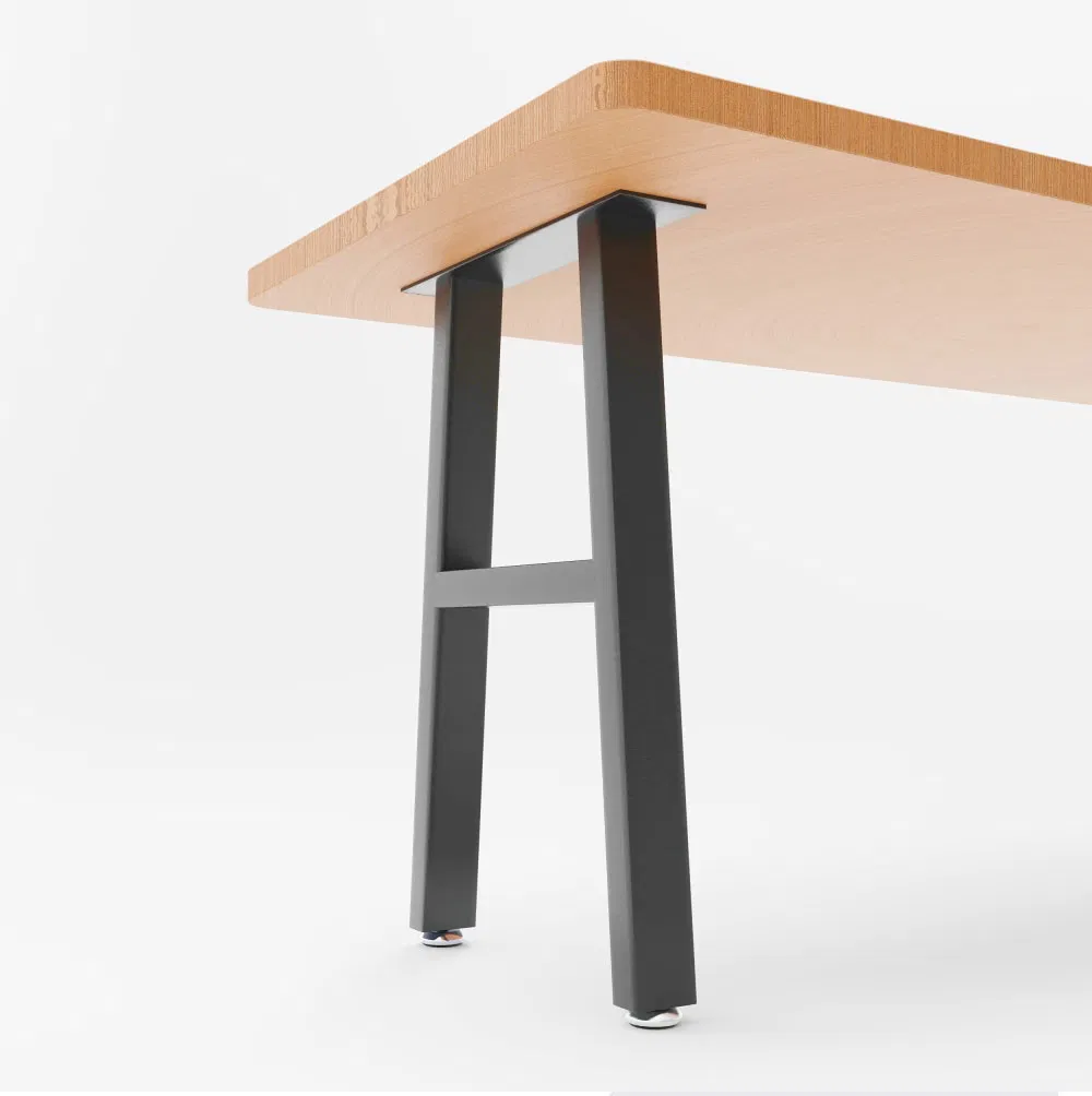 Industrial Style Wholesale Durable A Shape Metal Table Legs