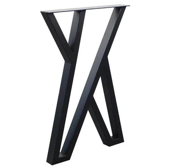 Furniture Metal Table Bench Coffee Industrial Black Dining Table Desk Legs