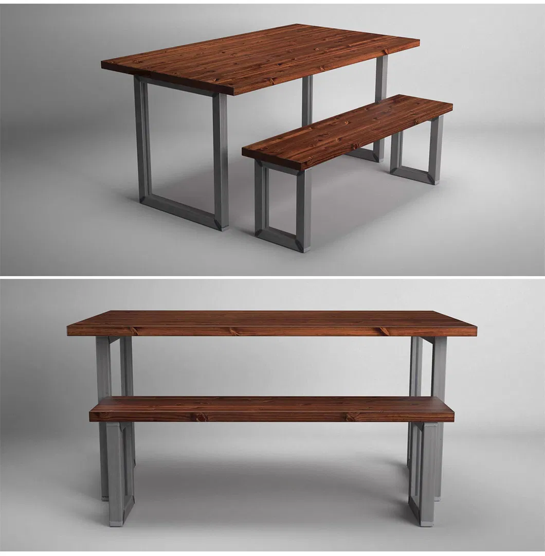 Furniture Office Restaurant Dining Desk Feet Steel Cast Dining Metal Table Legs