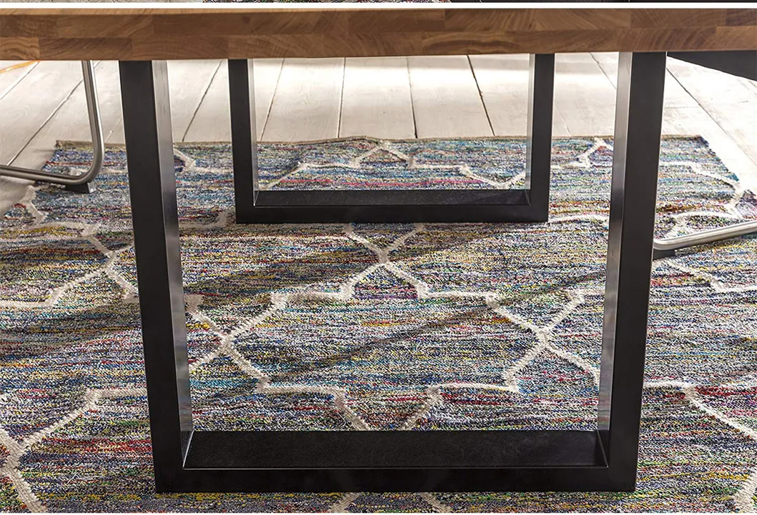 Furniture Office Restaurant Dining Desk Feet Steel Cast Dining Metal Table Legs