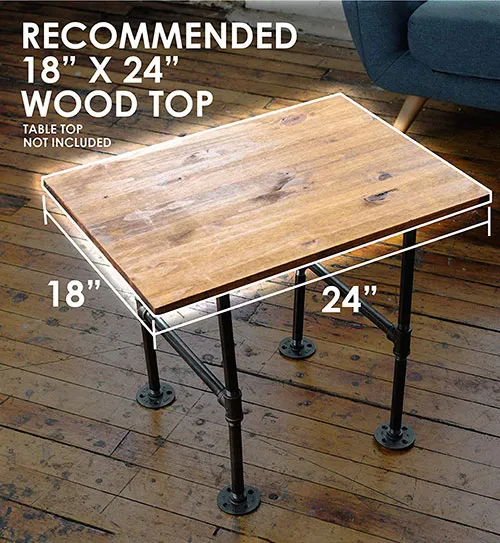 Furniture DIY Industrial Metal Pipes Table Legs