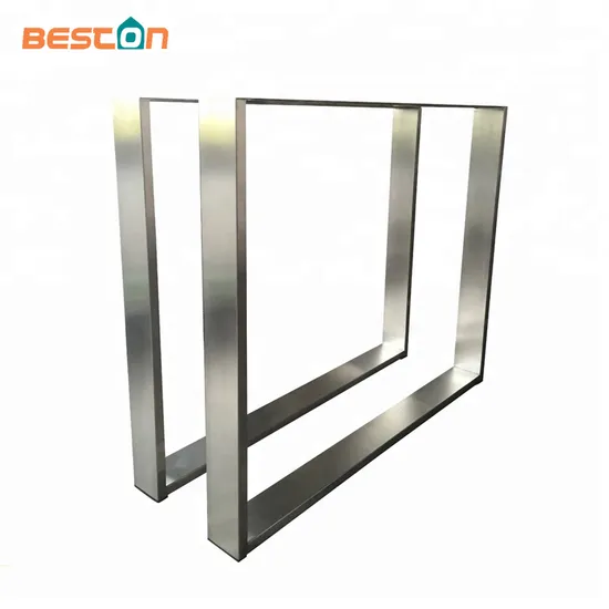 Simple Design Square Stainless Steel Table Leg