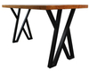 Furniture Metal Table Bench Coffee Industrial Black Dining Table Desk Legs