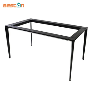 Furniture Office Dining Desk Industrial Metal Aluminum Alloy Glass Marble Table Legs