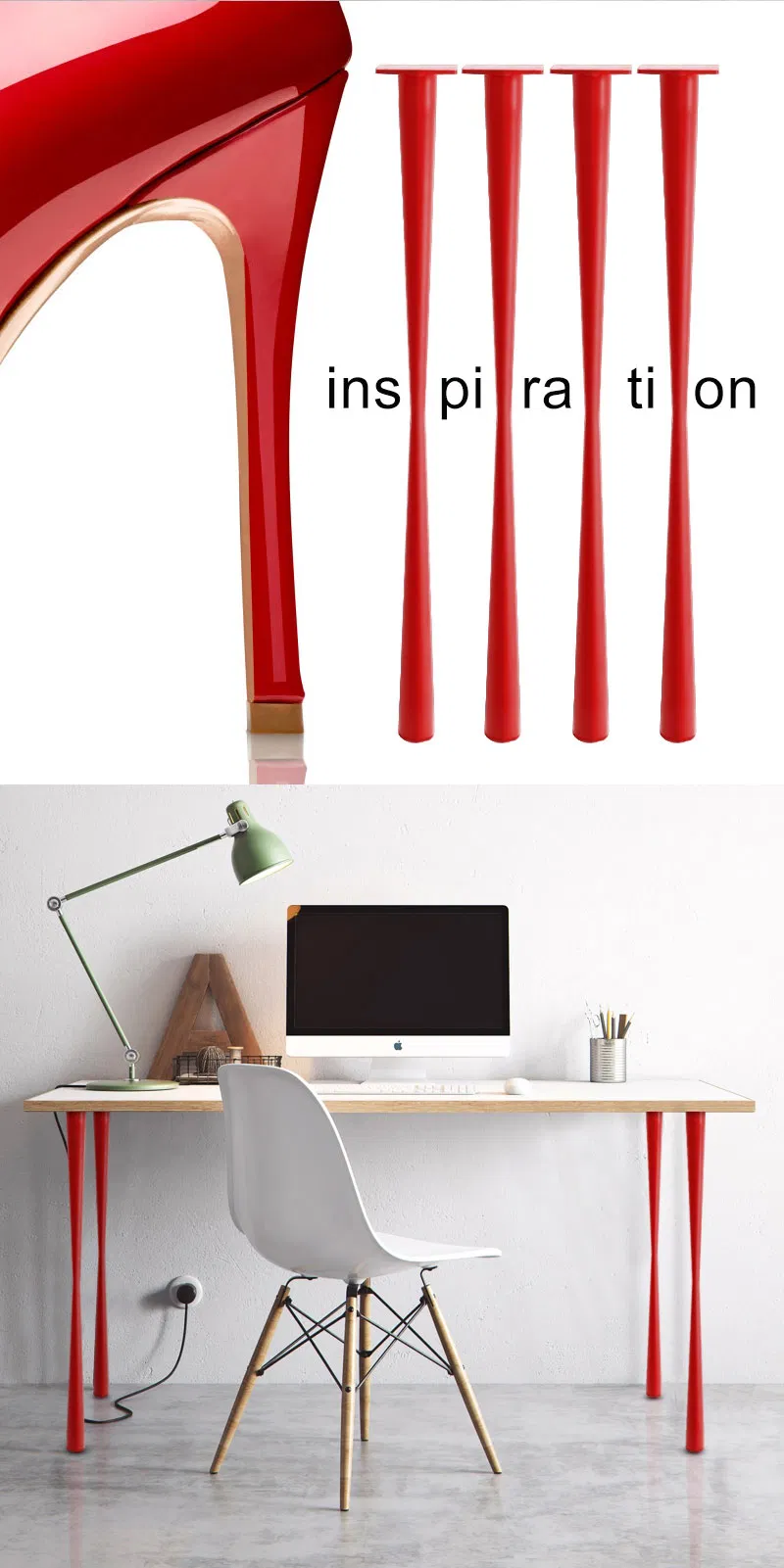 Desk Bar Office Cast Iron Bench Coffee Dining Champagne Table Metal Legs