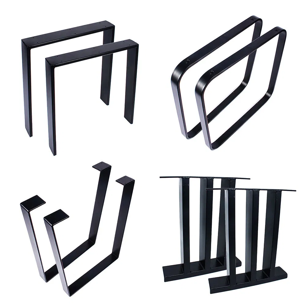 Wholesale Sale Custom Industrial Modern Furniture Trapezoid Square Desk Table Legs