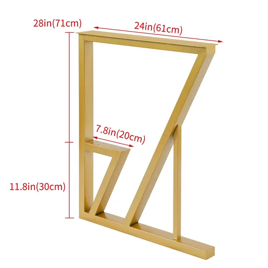 Furniture Office Dining Desk Special Steel Metal Luxury Modern Dining Table Legs