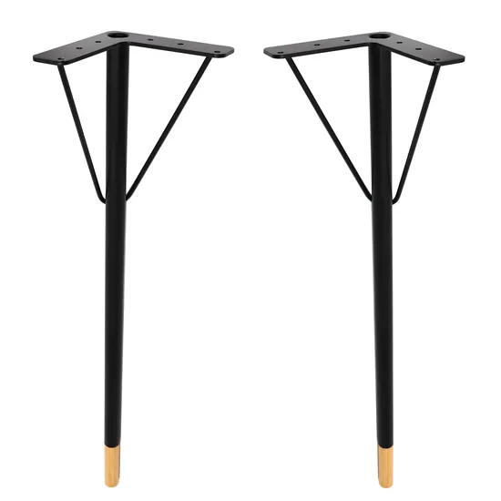 Metal Dining Furniture Desk Feet Office Bench End Side Table Legs