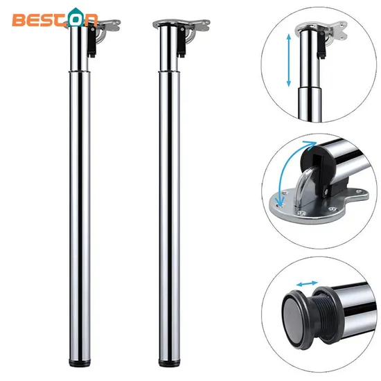 Telescopic Folding Adjustable Metal Table Legs