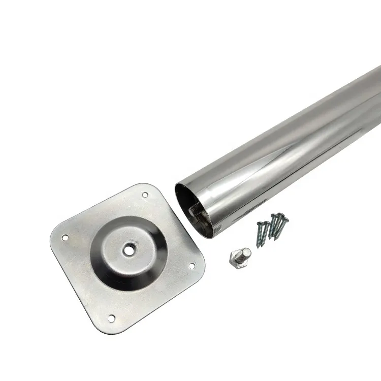 Furniture Counter Metal Cast Iron Round Tube Table Legs