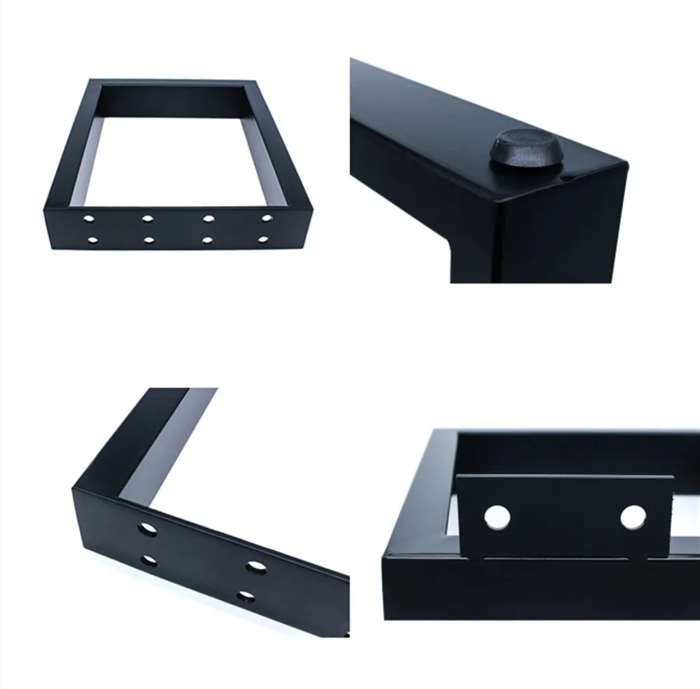 Industrial Bench Rustic Heavy Duty Computer Deck DIY Furniture Legs