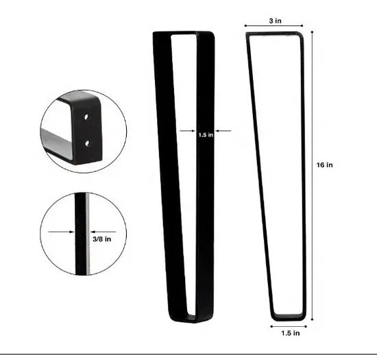 Furniture Cast Iron Coffee Table Legs Metal Legs