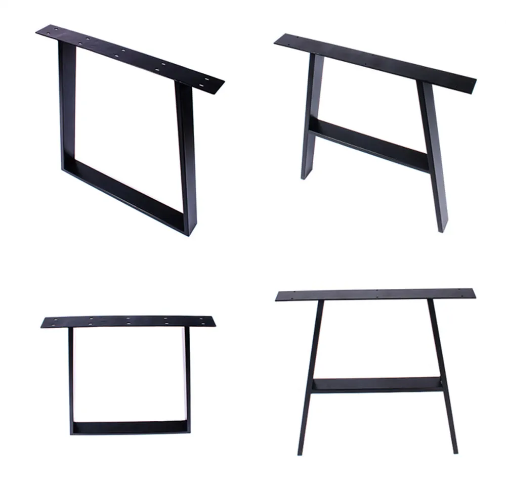 Manufacturer Standard Furniture Square Steel Metal Iron Coffee U Shaped Table Legs