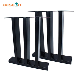 Manufacturer Standard Furniture Square Steel Metal Iron Coffee U Shaped Table Legs