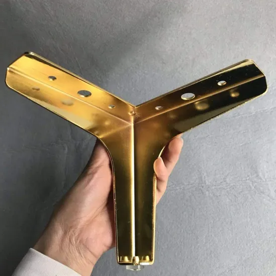 MID Century Furniture Feet Mounting Unfinished Chair Legs Chromed Sofa Legs