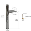 Modern Couch Legs Bed Cabinet Steel Sofa Base Legs