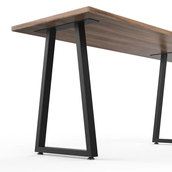Industrial Cast Iron Steel Frame X Shape Desk Furniture Metal Table Legs