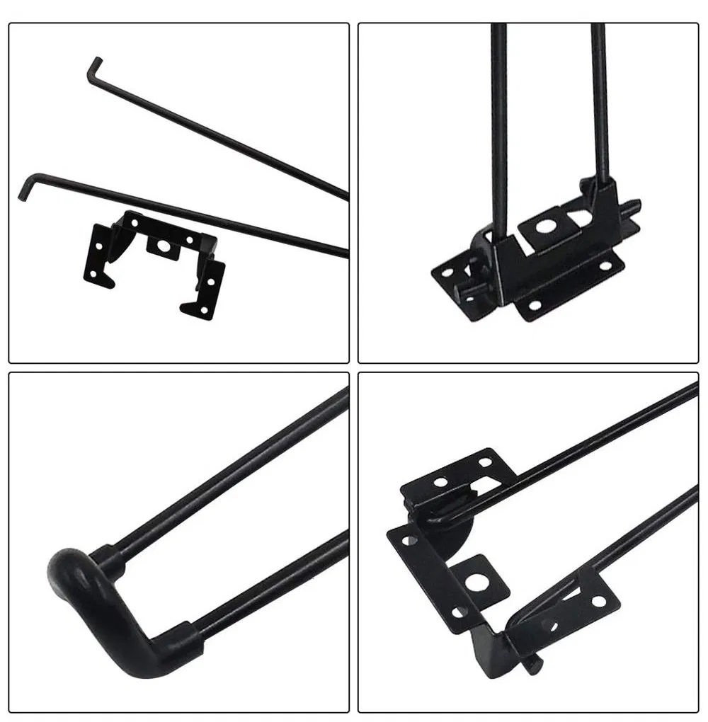 Steel Portable Make Hairpin Metal Foldable Folding Table Legs