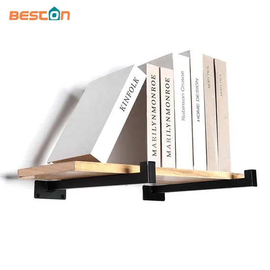 Industrial Iron Wall Mounted Supports Brace Shelf Brackets