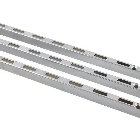 Metal AA Column with Holes Wall Mounting Single Slotted Channel Upright