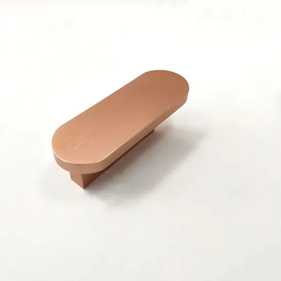 Aluminum Cabinet Handle Meilv Rose Gold Aluminum Drawer Kitchen Furniture Cabinet Handle