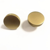 Brass Gold Knurled Cabinet Drawer Round Knobs