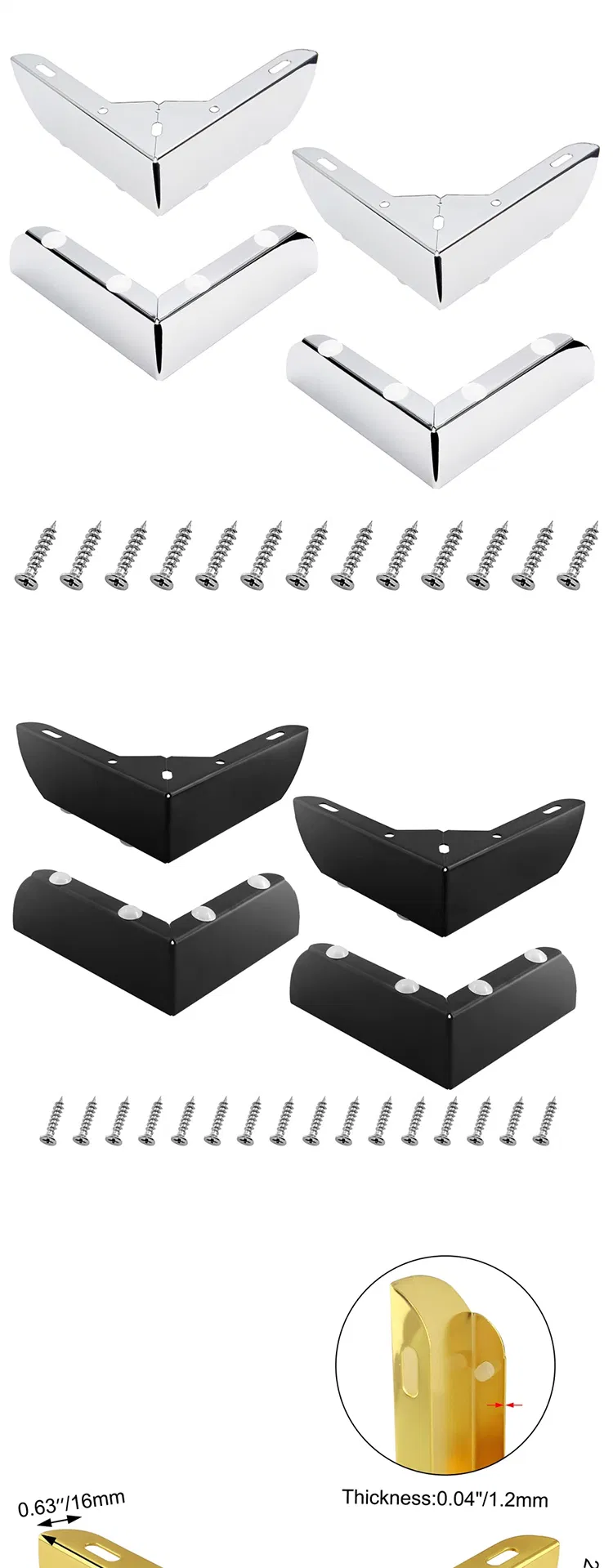 Furniture Hardware Chair Leg Sofa Leg