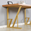 Furniture Office Dining Desk Special Steel Metal Luxury Modern Dining Table Legs