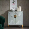 Light-Luxury Solid Wood Sideboard Storage with Hidden Drawers for Dining & Kitchen