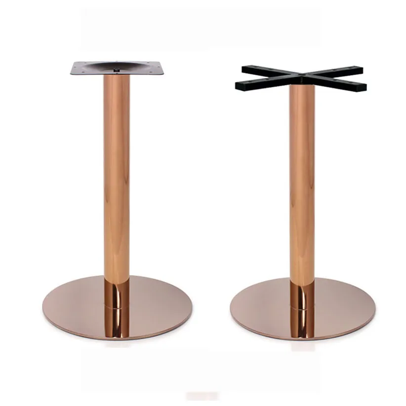 Commercial Contract Metal Furniture Parts Copper Table Base
