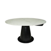 Luxury Design Modern Round Marble Top Multi-Functional 8 Seater Dining Table Set