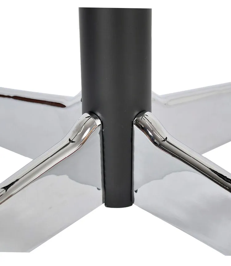 Simple Design Modern Cast Iron Black Table Base for 4 People