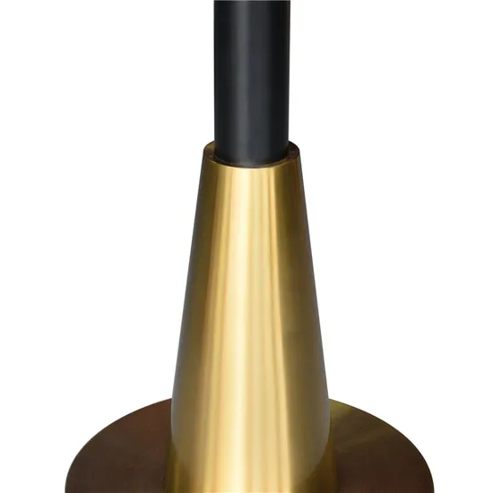 Sleek Commercial Restaurant Table Stainless Steel Table Base with Gold for Sales