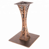 Iron Powder Coated Bronze Furniture Feet Decorative Metal Table Leg Table Base