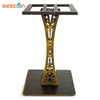 Factory Tower Base Decorative Custom Metal Table Leg