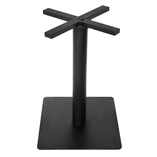 Iron Baking Varnish Square Furniture Legs Table Base with Cheapest Price