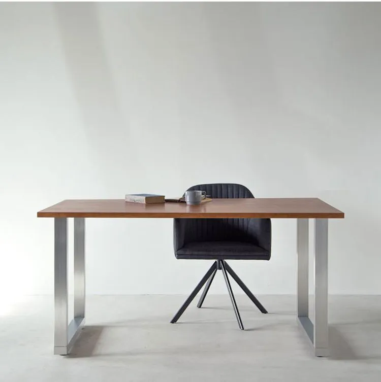 Furniture Brushed Polished Square Console End Side Bench Coffee Stainless Table Legs