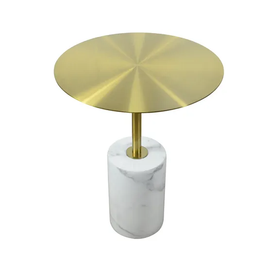 Manufacturer Luxury Marble Base Coffee Side Table Wholesale Modern End Table Guangdong