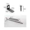 PVC Coated Fencing Trellis Gates Steel Modern Drop Rod Door Hinges