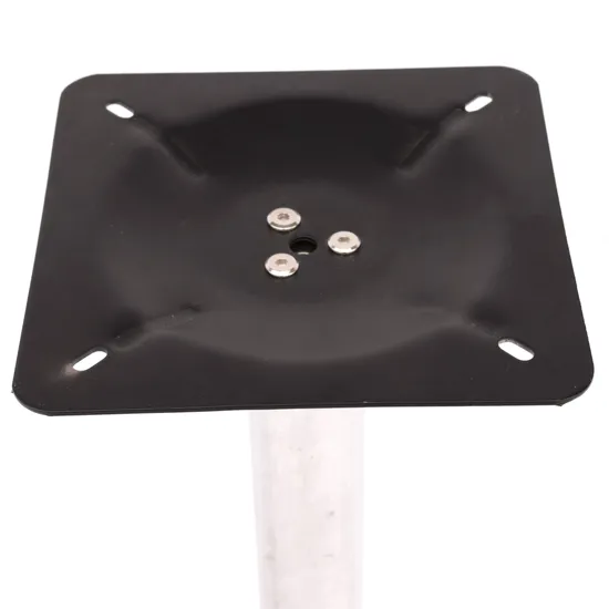 Iron Plating Table Base Sliver Dining Table Legs for Hotel Use