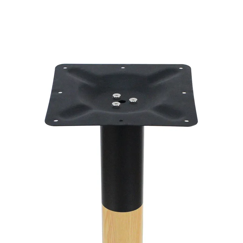 Vintage Table Bases Furniture Solid Iron Metal Leg 28 Inch Height