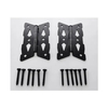 Black Butterfly Type Hinge for Wood Gate Door with One Pair