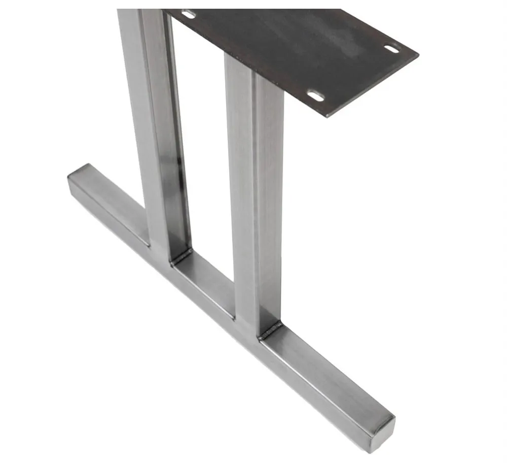 Cheap Price Steel Metal T Shape Stainless Steel Dining Table Legs